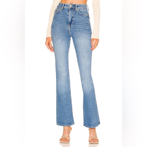 Lovers And Friends Light Wash Greyson Jeans - Size 14 - Picture 1 of 5